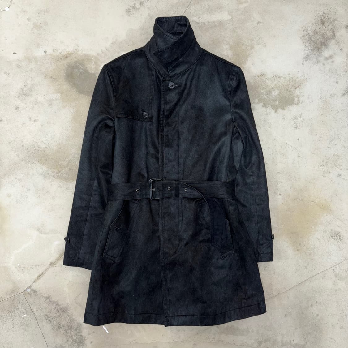 [M] Tornado Mart Suede Trench Coat 상품이미지2