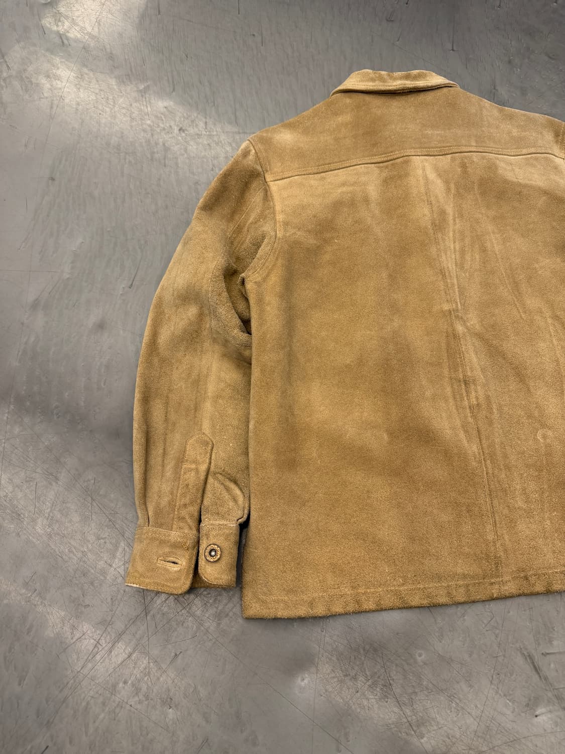 GAIJIN MADE by HIGH STANDARD 소가죽 스웨이드자켓 상품이미지9