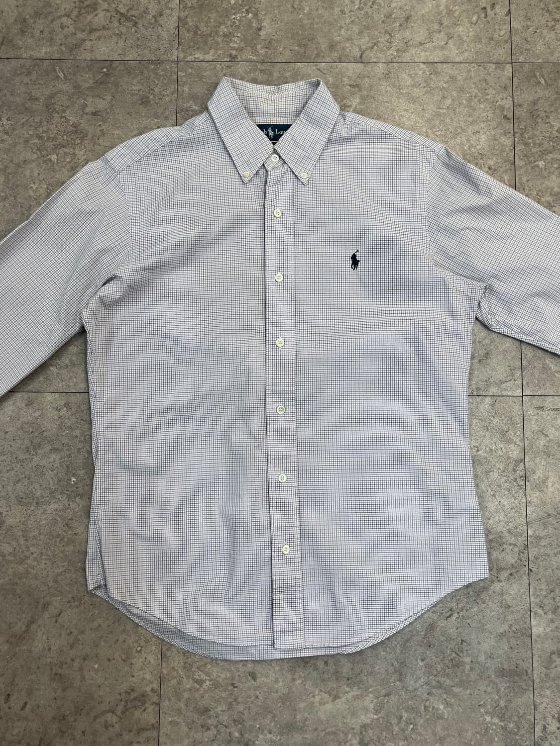 폴로 랄프로렌 체크 셔츠 M #csz3394 상품이미지4