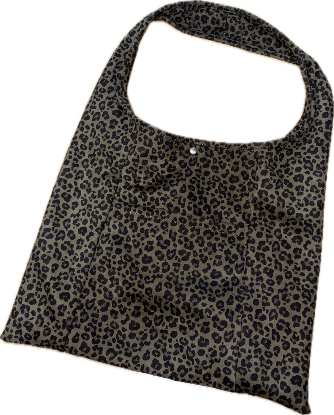 스웨이드 레오파드 호피 숄더백 상품이미지1