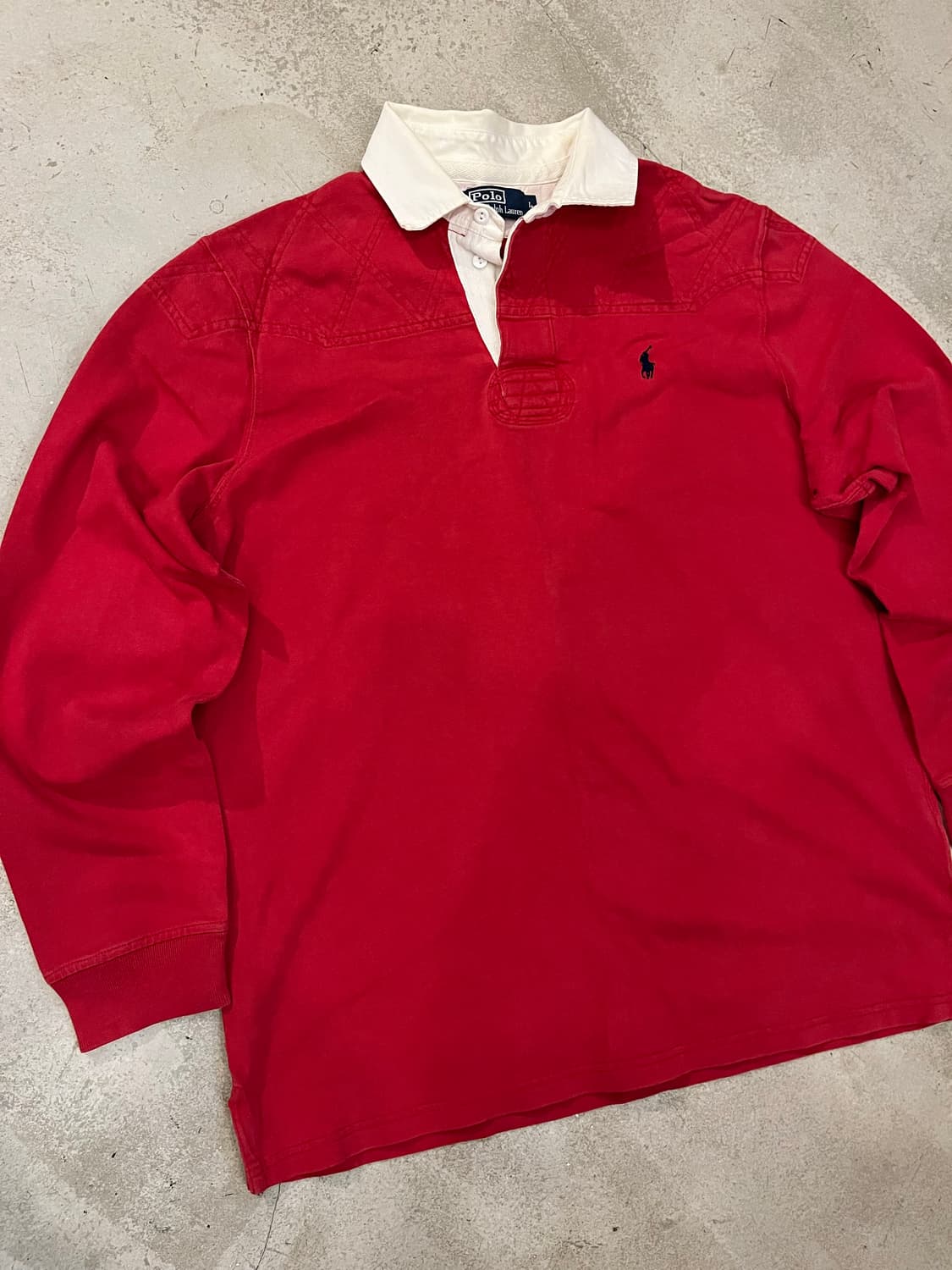 빈티지 랄프로렌 폴로 럭비티셔츠 상품이미지2