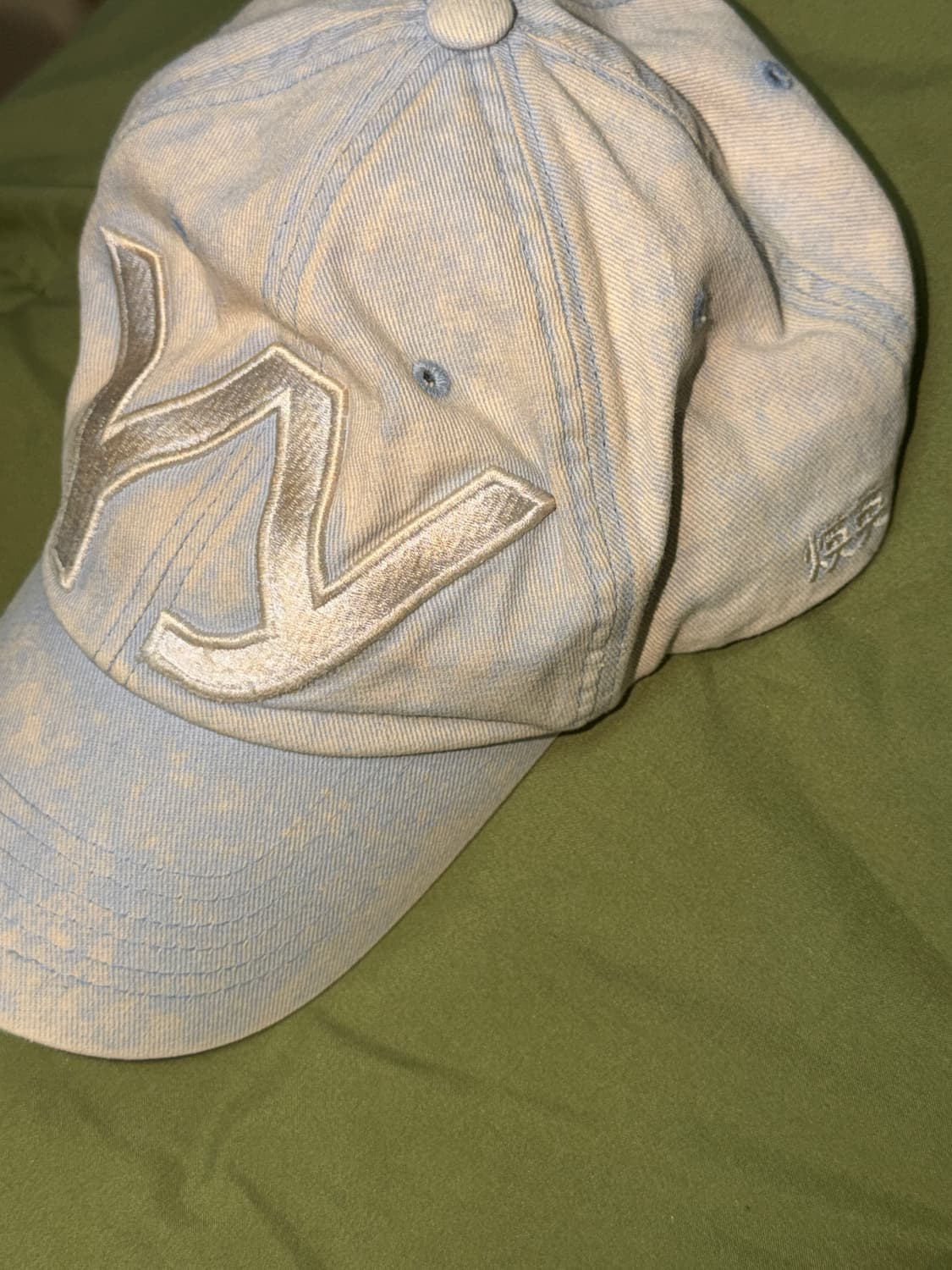 Open yy 코튼 볼캡 블루  상품이미지1