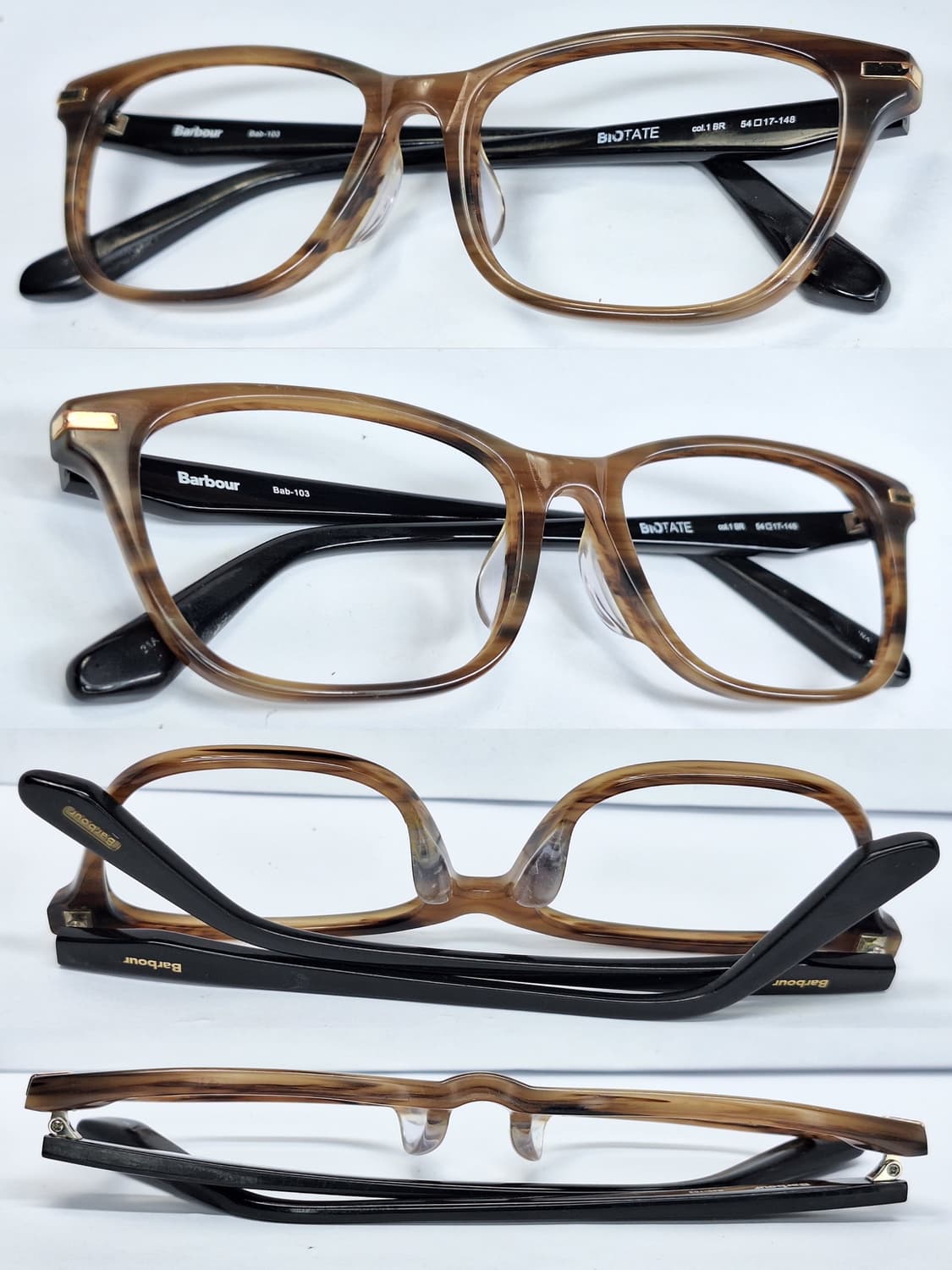 Barbour 바버 Bab-103 BIOTATE 웰링턴 안경테 안경 상품이미지5