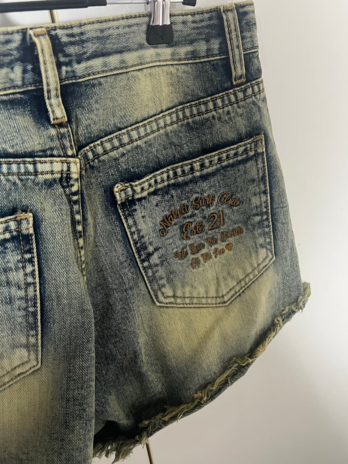 이키드서프클럽 청반바지 상품이미지3