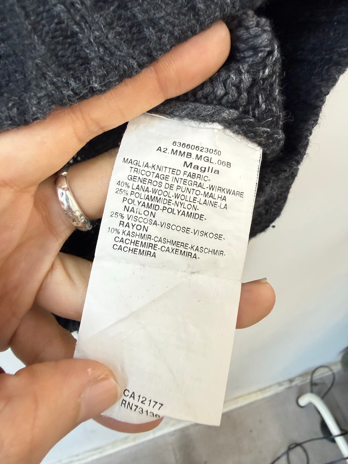 막스마라 에스닉 그라데이션 터틀넥 니트 상품이미지6