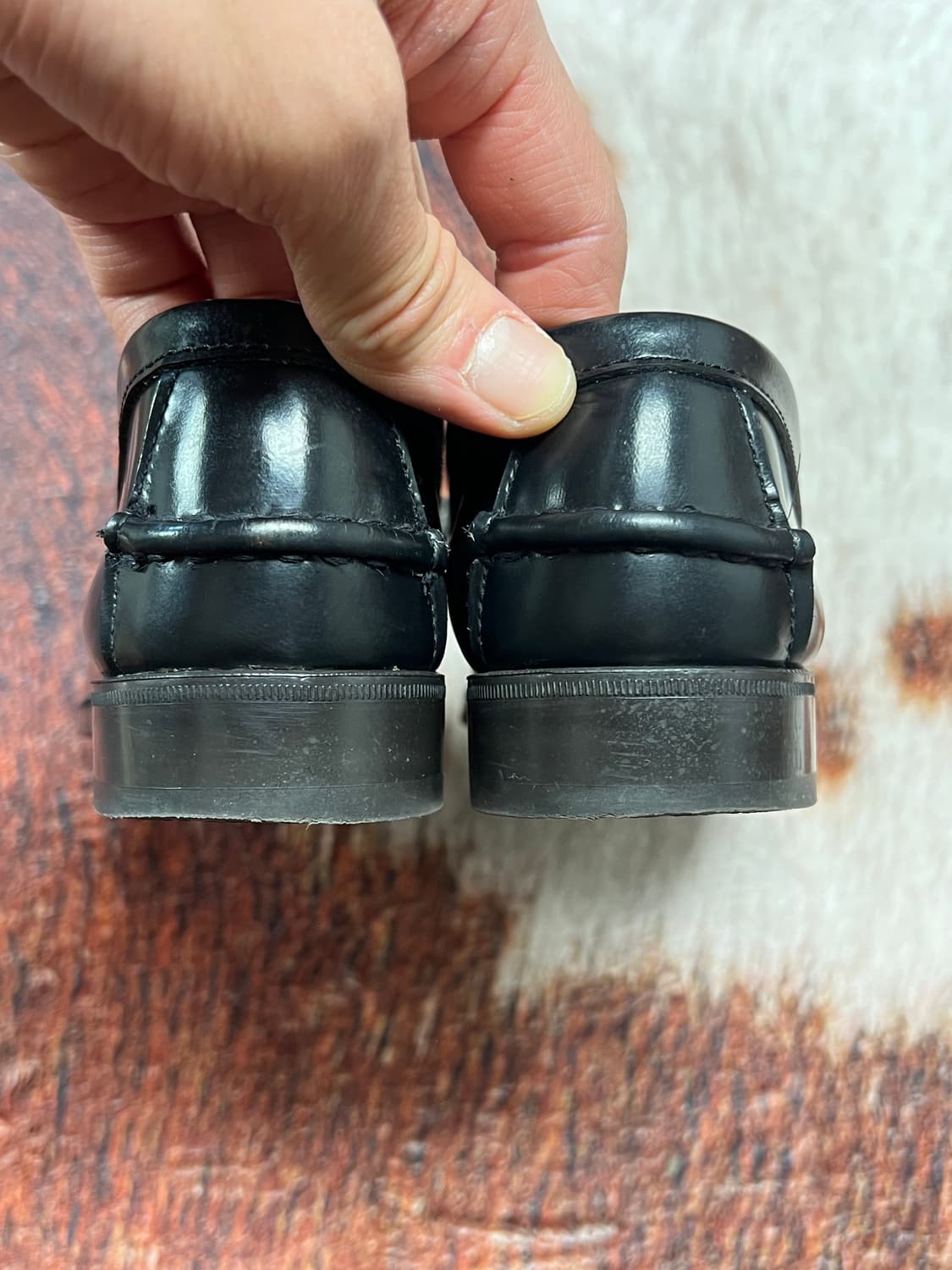 [230] 하루타 304 소가죽 페니로퍼 블랙 상품이미지5