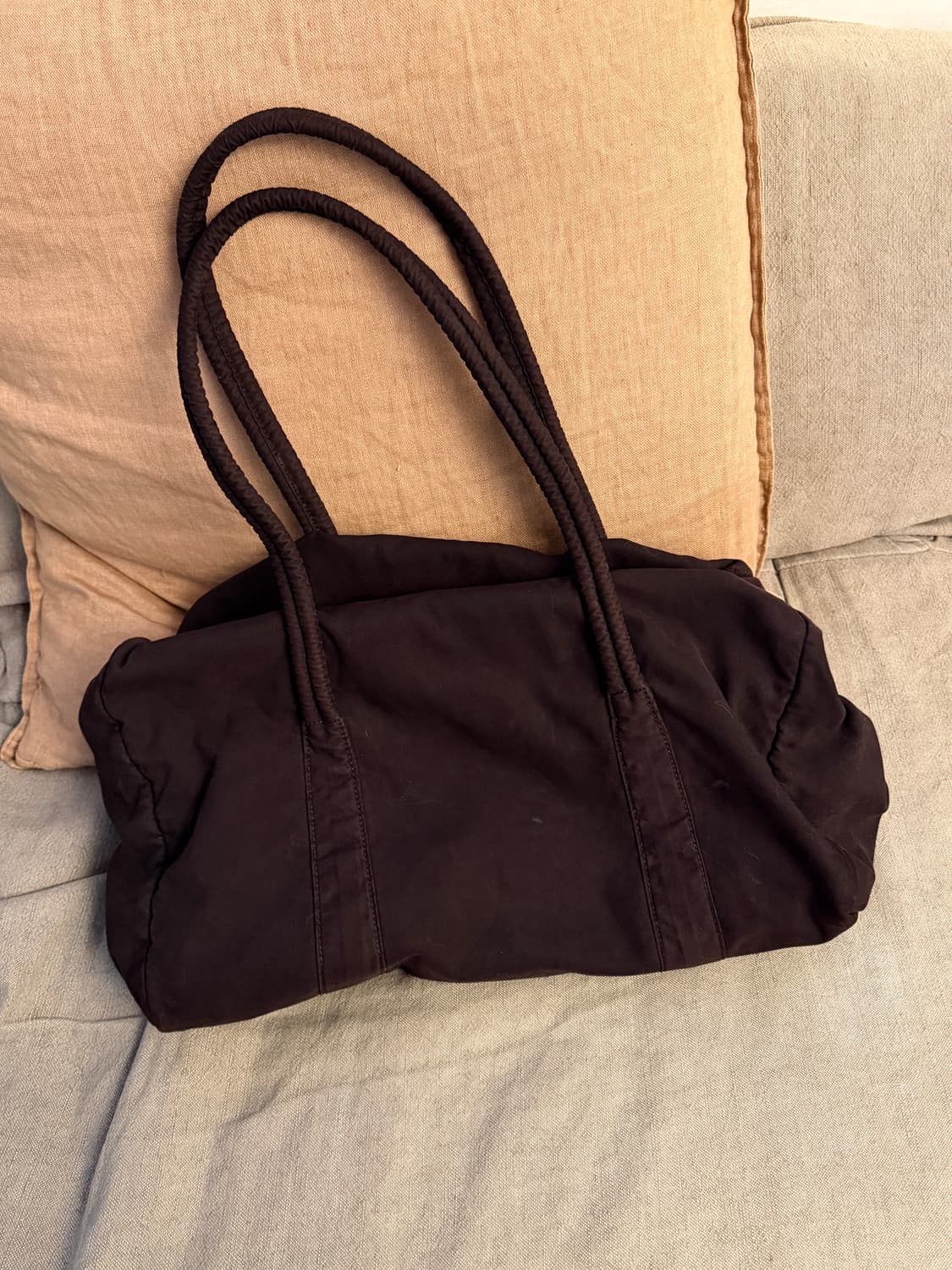 이이 더플백 브라운 L 상품이미지1