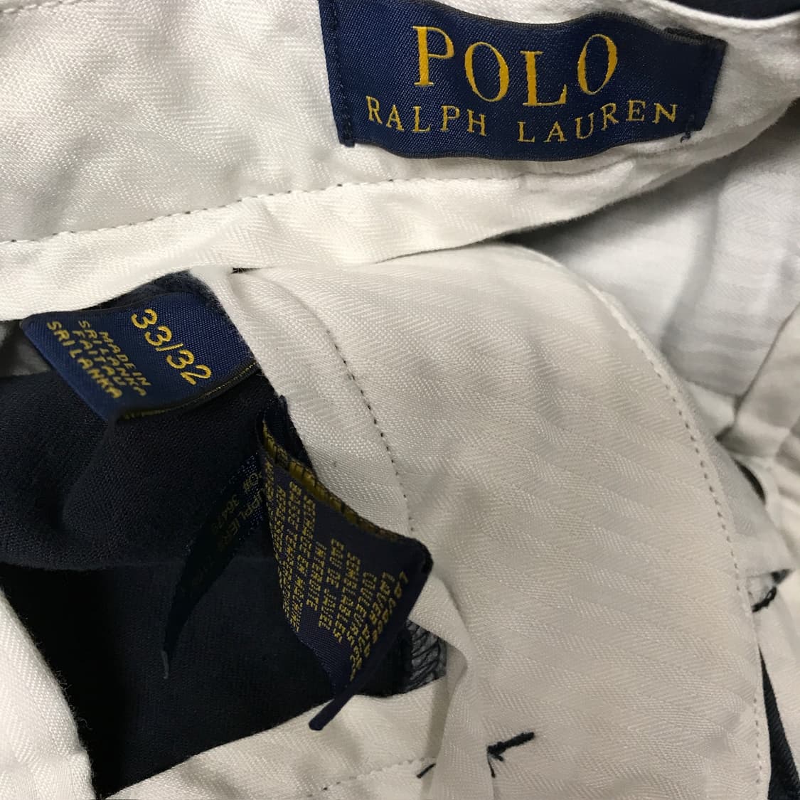 폴로 랄프로렌 네이비 치노 팬츠 33/32 상품이미지6