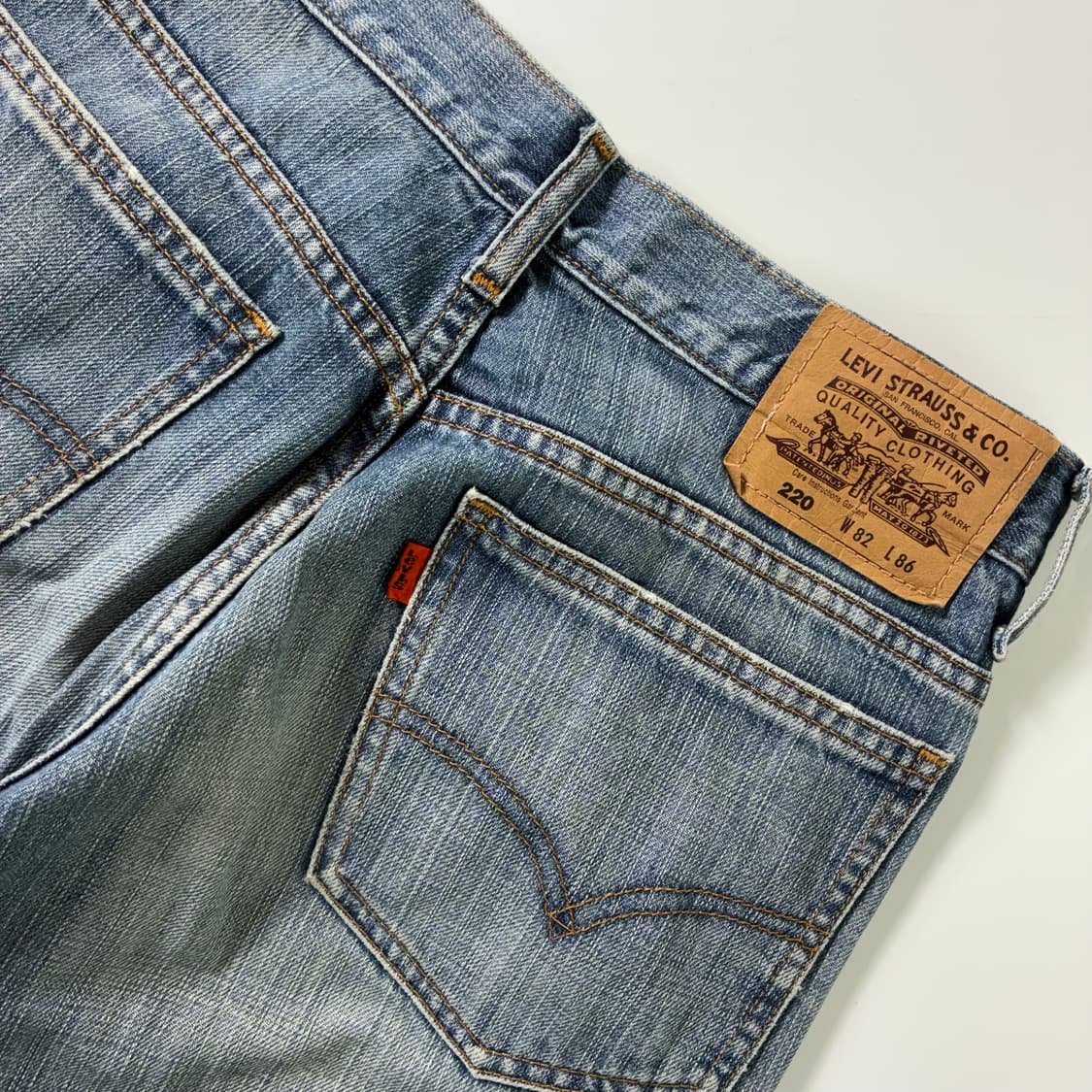 Levi's  리바이스 220 오렌지탭 빈티지 워싱 데님팬츠  상품이미지3