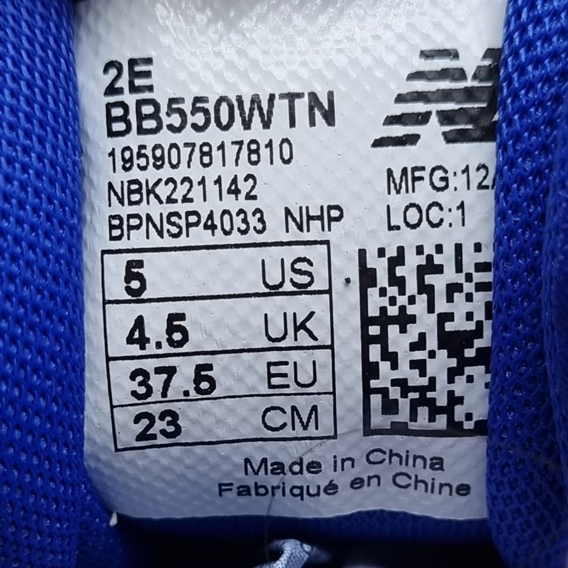 뉴발란스 550 여성운동화230 상품이미지6