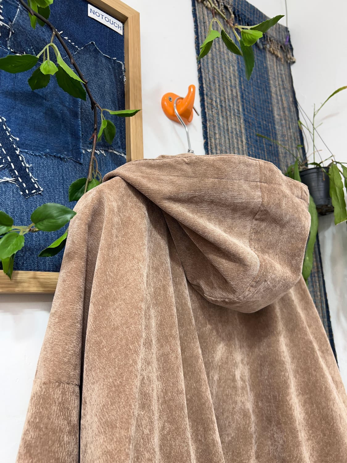 👧🏻W CLOSET   Suede Hood Zip-Up 상품이미지10