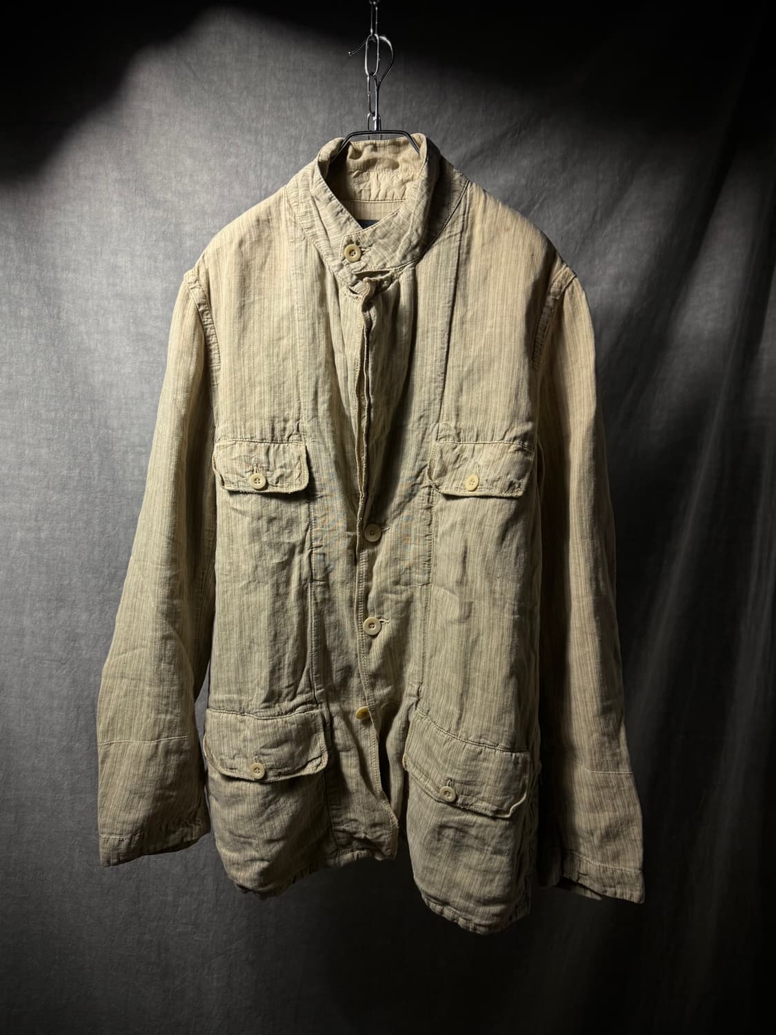 Transit Uomo Garment-Dyed Utility Jacket 상품이미지1