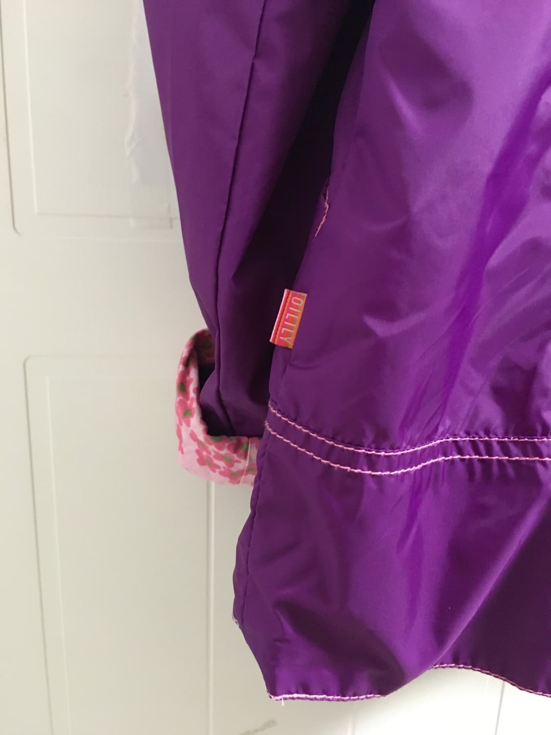 오일릴리 퍼플 하트 꽃 자켓 상품이미지8