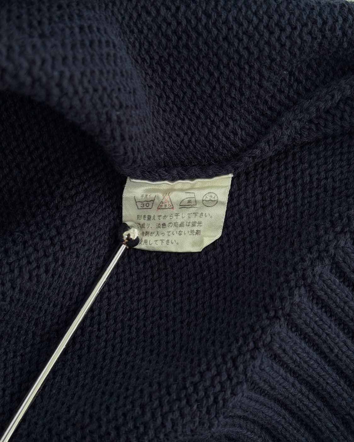 [M]폴로 랄프로렌 브이넥 코튼 니트 navy 상품이미지7