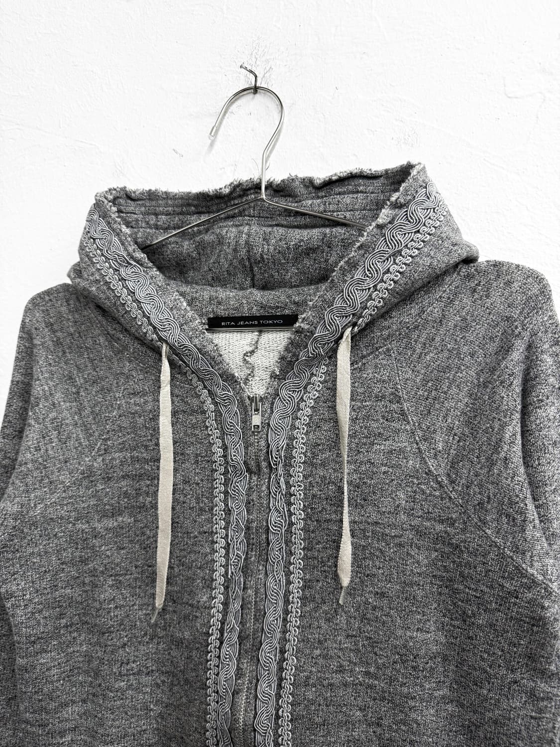 rita jeans tokyo 레이스 후드집업 상품이미지2