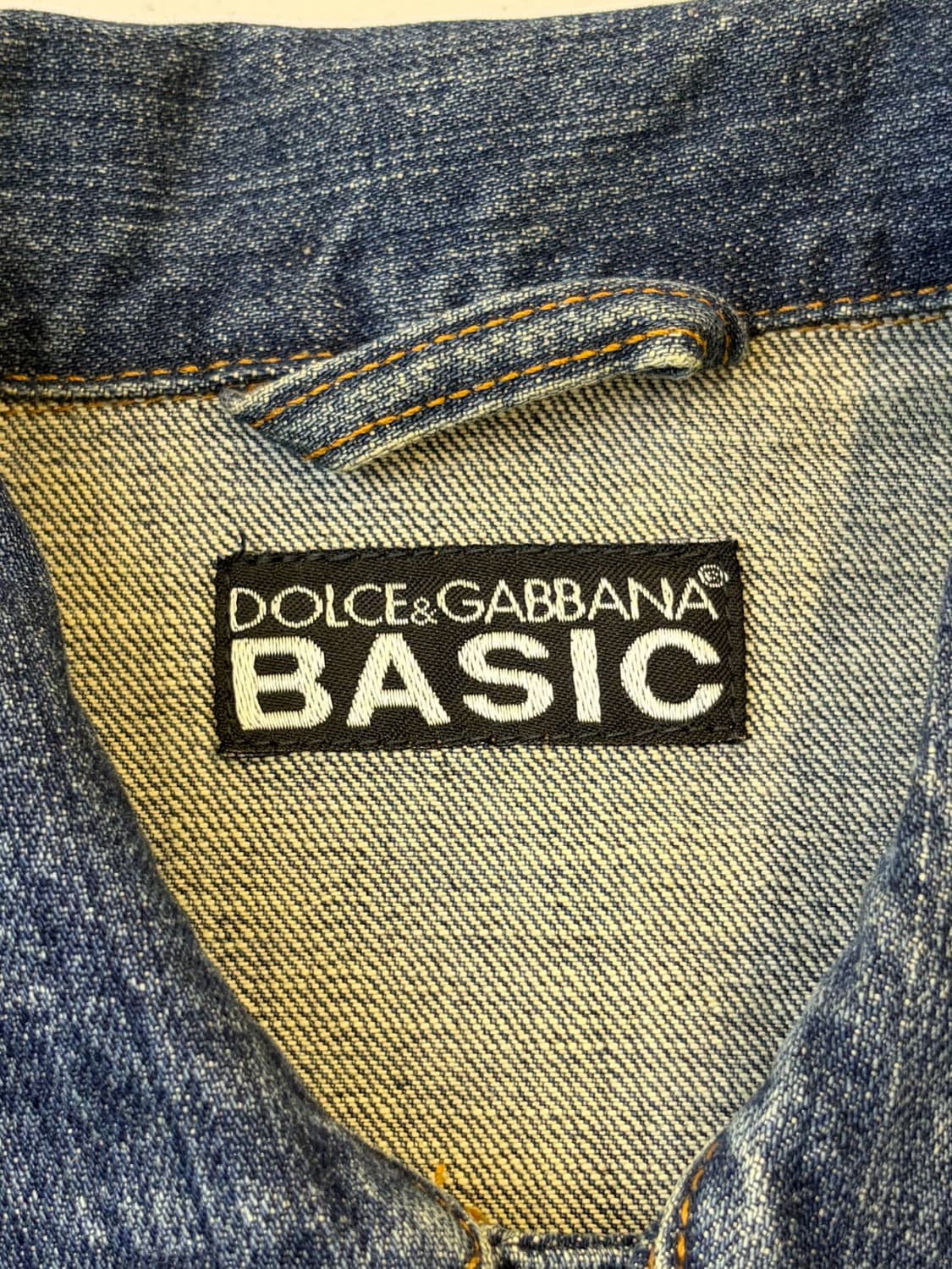 돌체앤가바나 베이직 투포켓 데님 트러커 자켓 상품이미지4