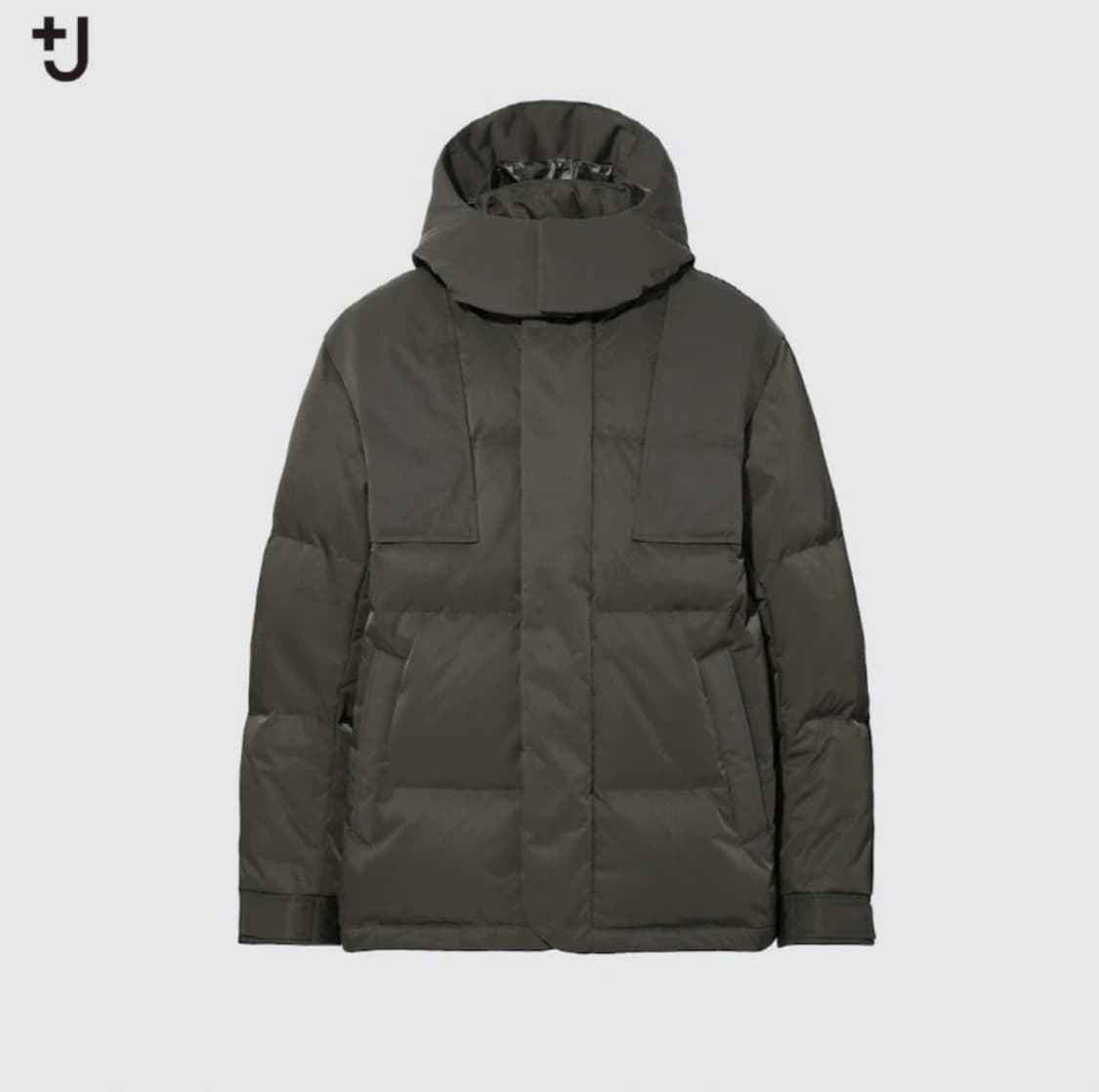 L사이즈 유니클로 질샌더 패딩 올리브 상품이미지1