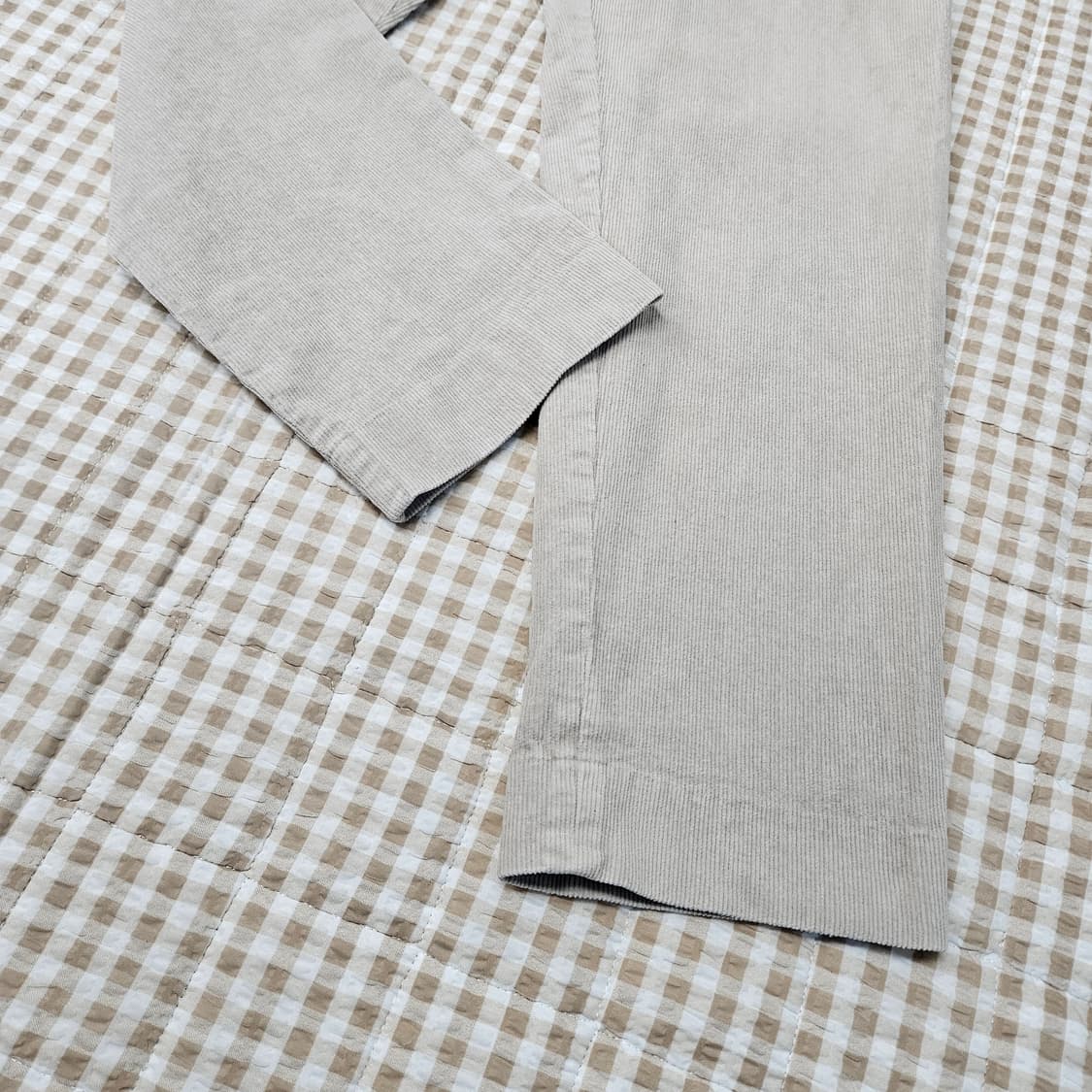 지오지아 밴딩 골덴 면바지 남자32~33 상품이미지4