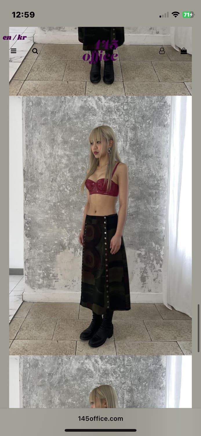 maya stud skirt 마야 스터드 스커트 M 상품이미지4