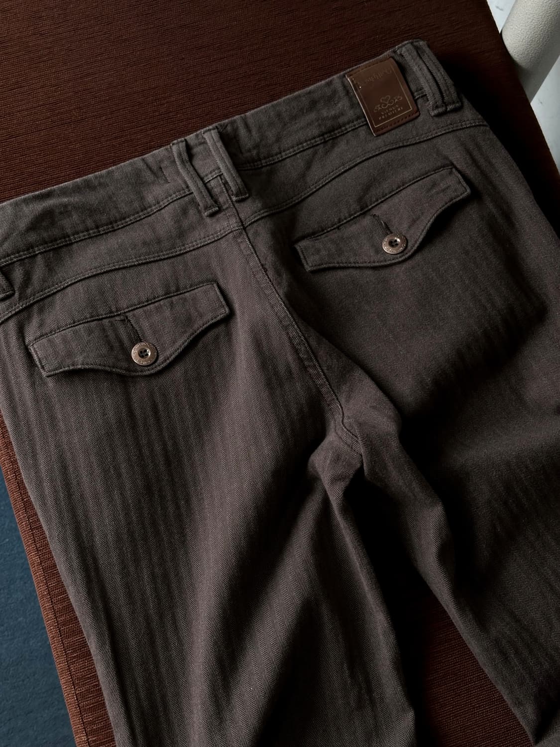 Cotton patterned flare design pants 상품이미지10