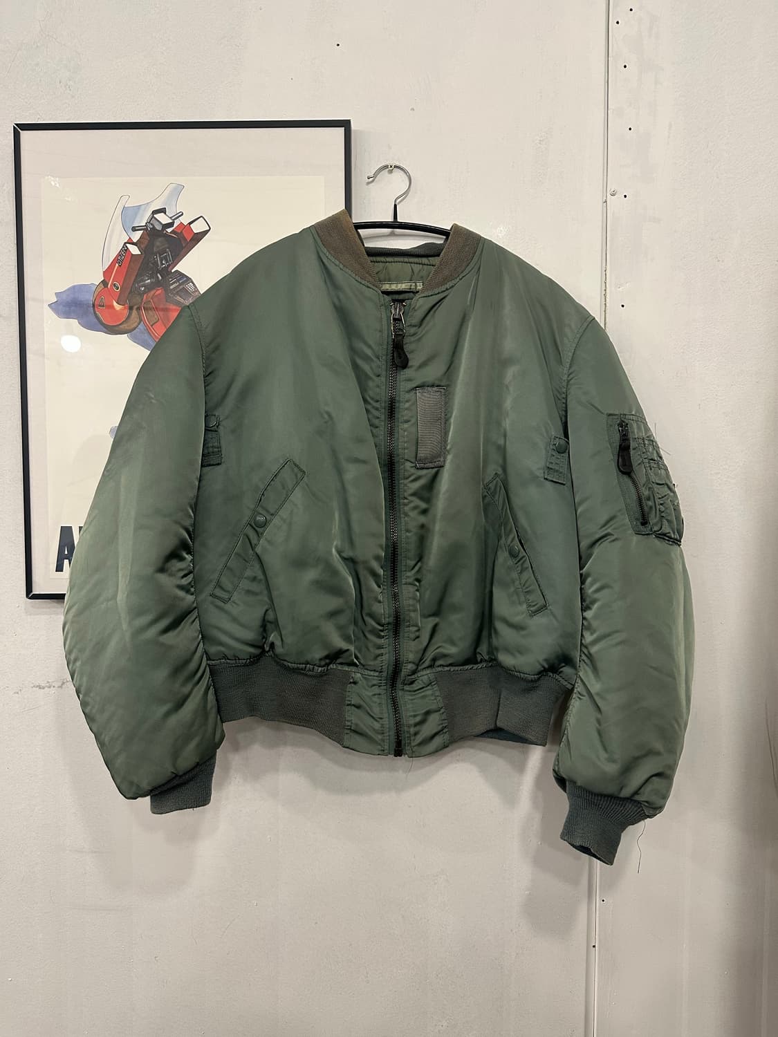 L)80~90s 알파인더스트리 MA-1 상품이미지1