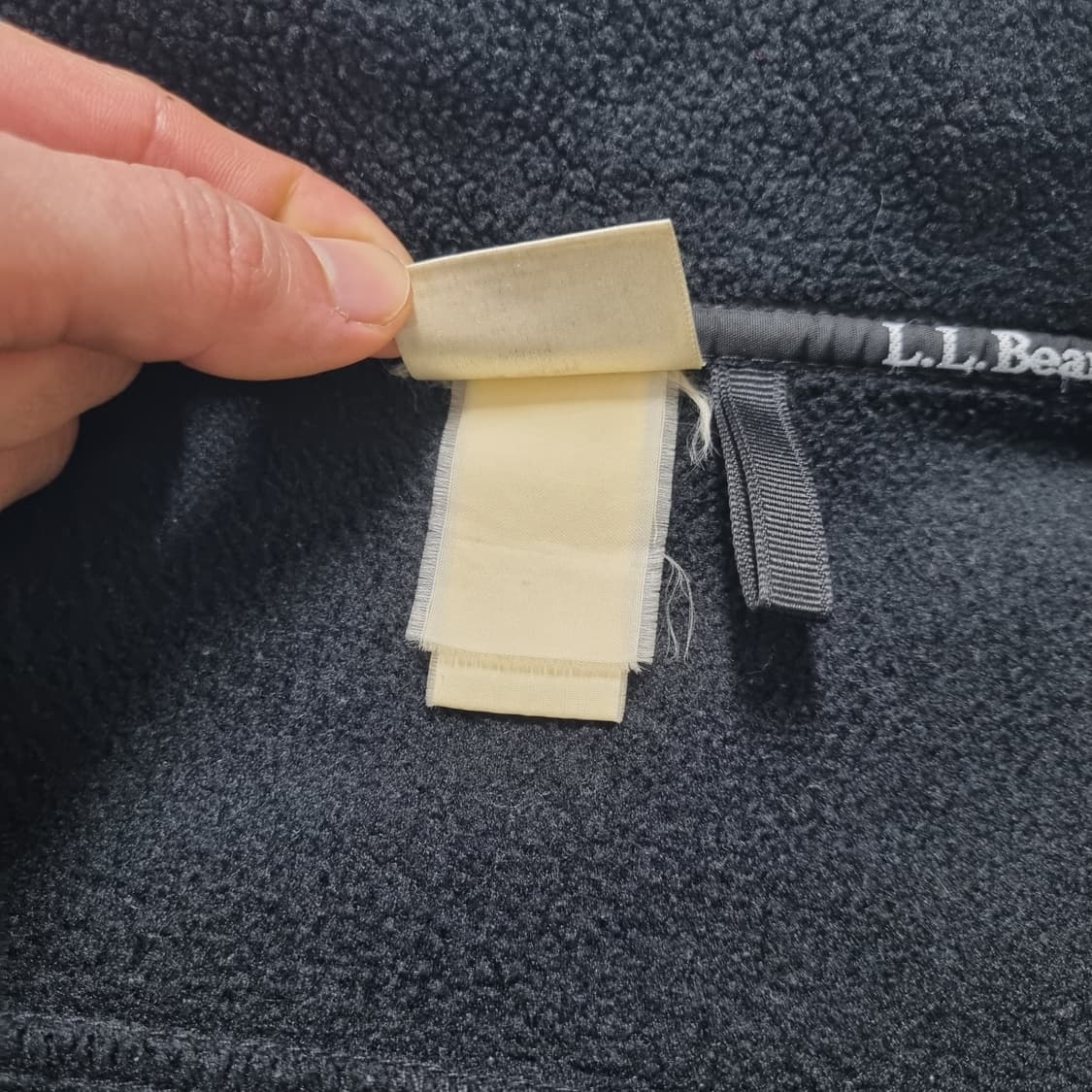 90S LL.BEAN 후리스 집업 자켓 - M~L  상품이미지10