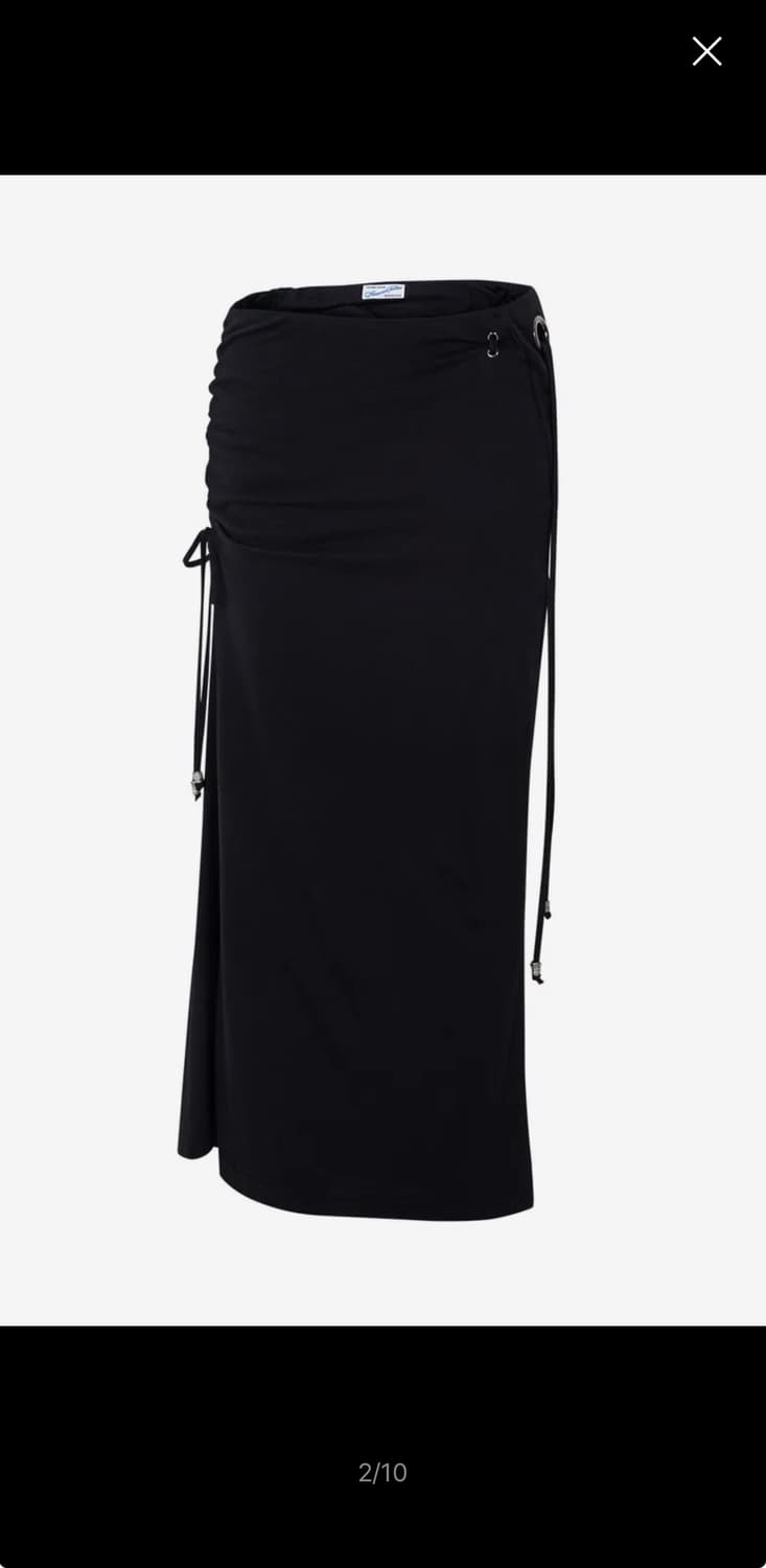 플노팔 셔링 롱스커트 상품이미지1