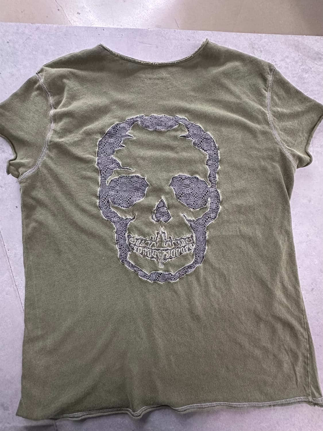 Zadig & Voltaire 해골브이넥 반팔 상품이미지4