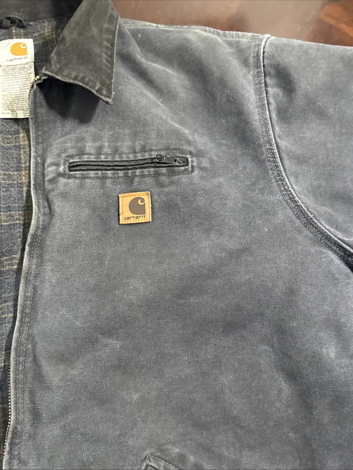 칼하트 J97 빈티지 디트로이트 자켓 청록색 상품이미지5