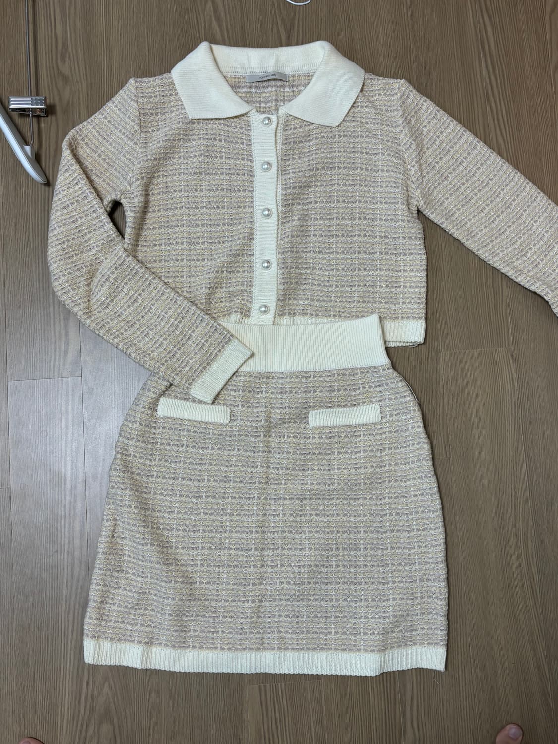 케네스레이디 트위드니트셋업 44-55 상품이미지1