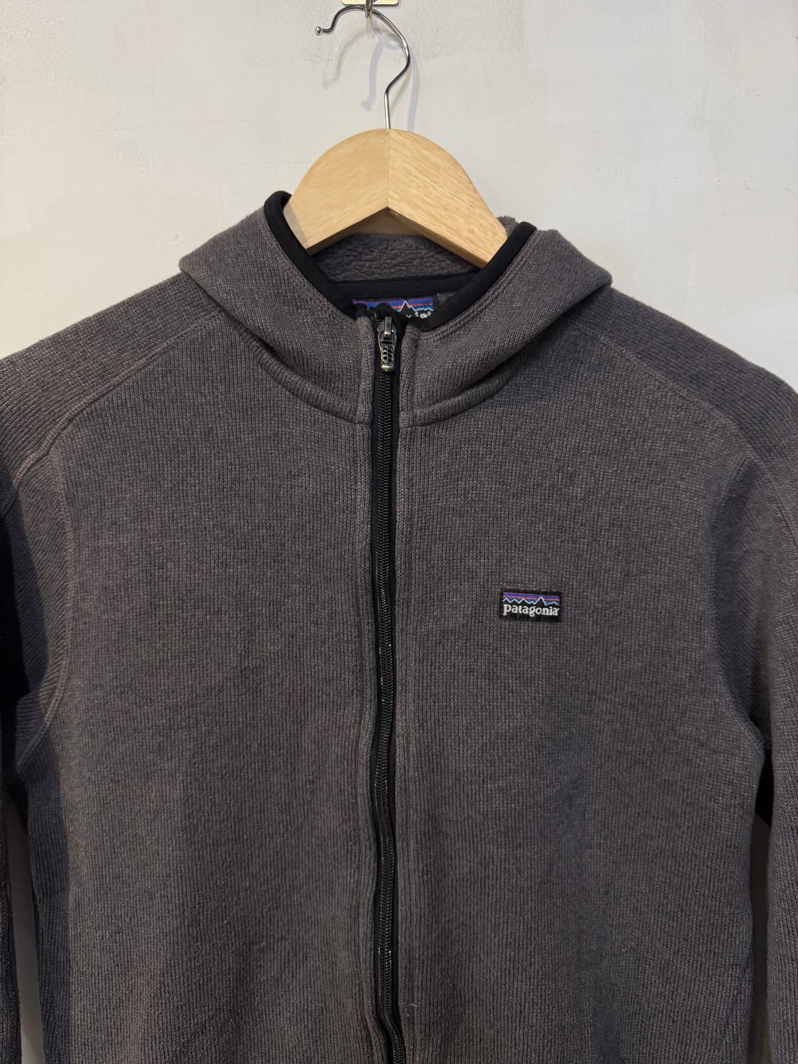 파타고니아 그레이 플리스 후드집업 상품이미지2