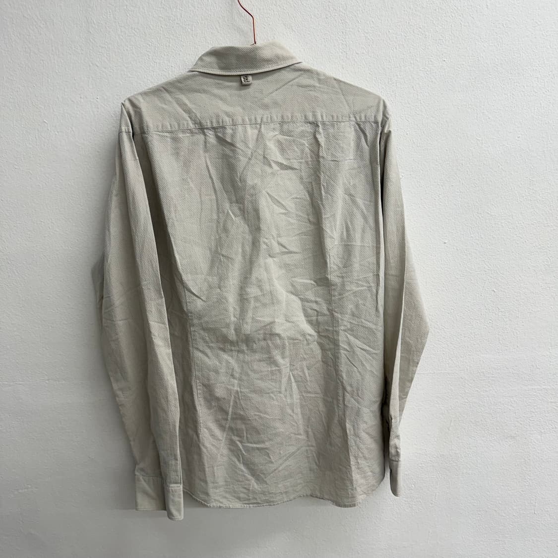 알레그리 썸머 코튼 베이직 셔츠 L 상품이미지4