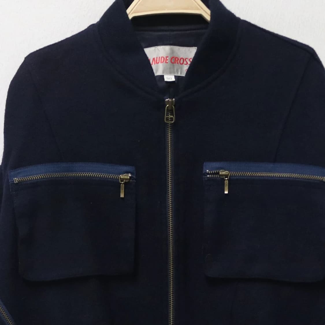 CLAUDE CROSS 크롭 블루종 64090 상품이미지3
