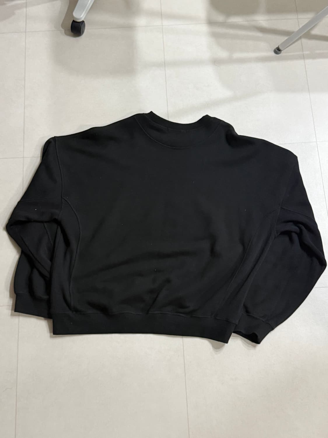 ETCE BOY HOOD CROSS SWEATSHIRTS (BLACK) 상품이미지5