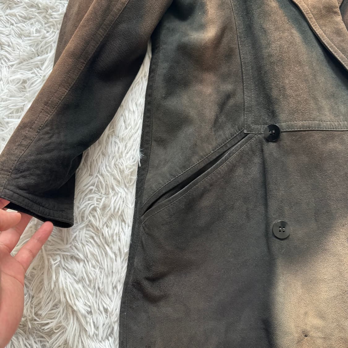 DEYA 일본빈티지 블레이저 y2k빈티지 벨벳 자켓 남여공용 l 46 상품이미지5