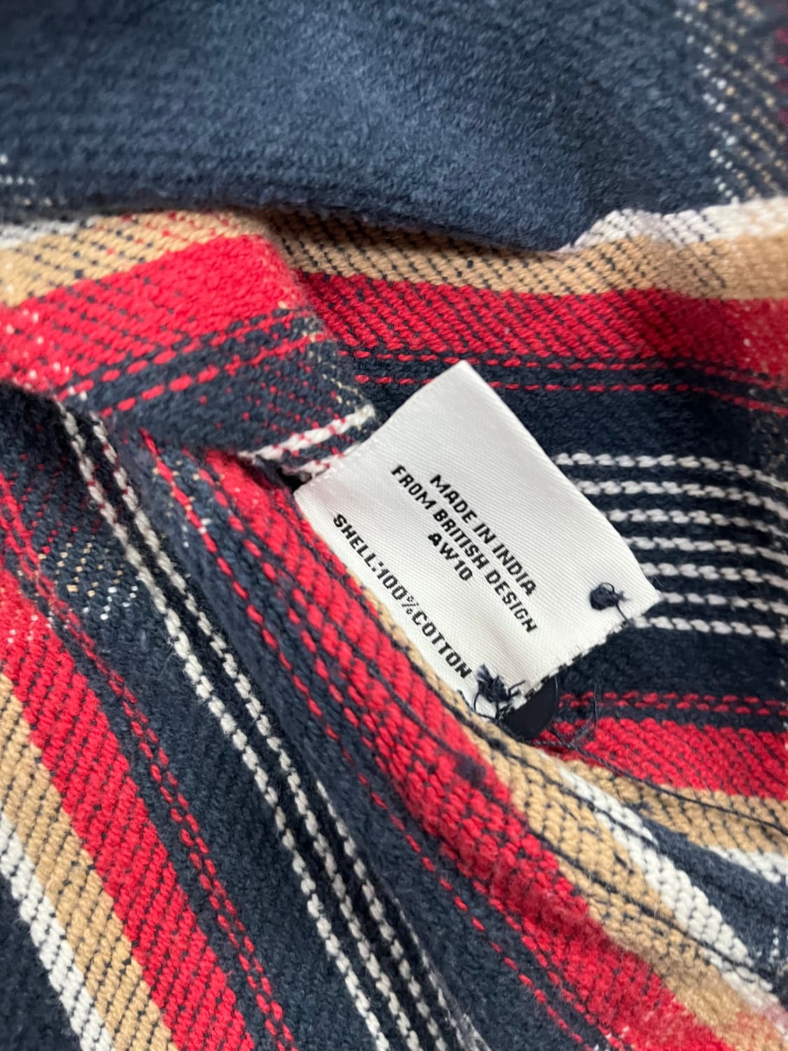 슈퍼드라이 남성 후드 체크 셔츠 상품이미지7