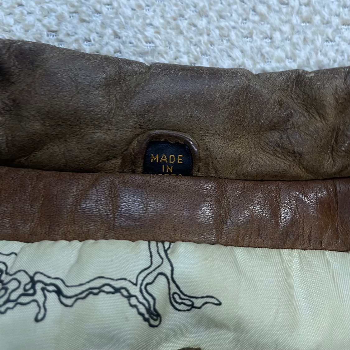 아들러 Adler b-90 A2 디스트레스드 가죽 자켓 상품이미지6