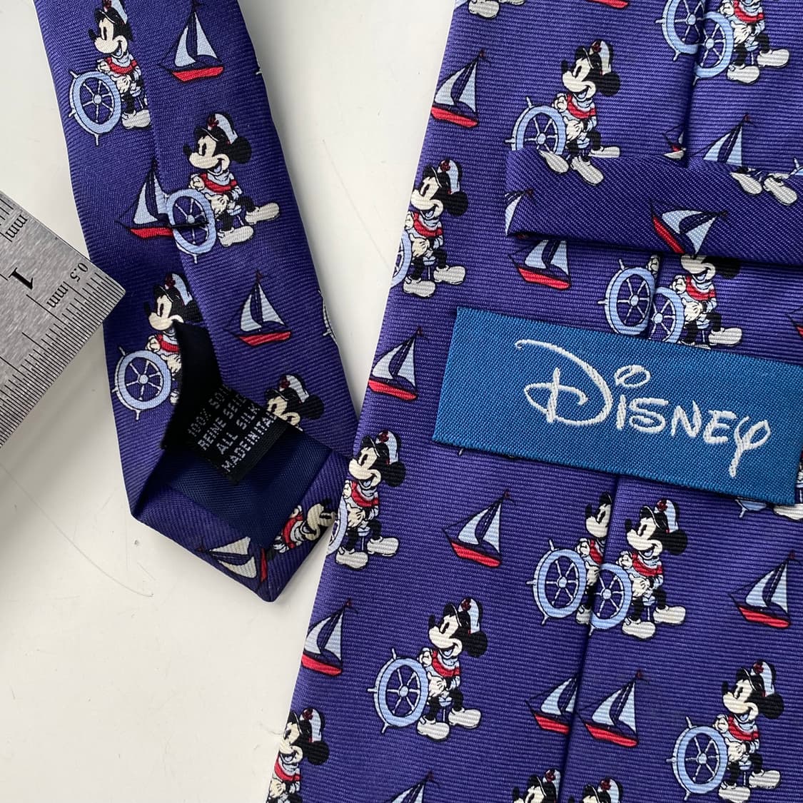 디즈니 캐릭터미키마우스 실크 넥타이  상품이미지5