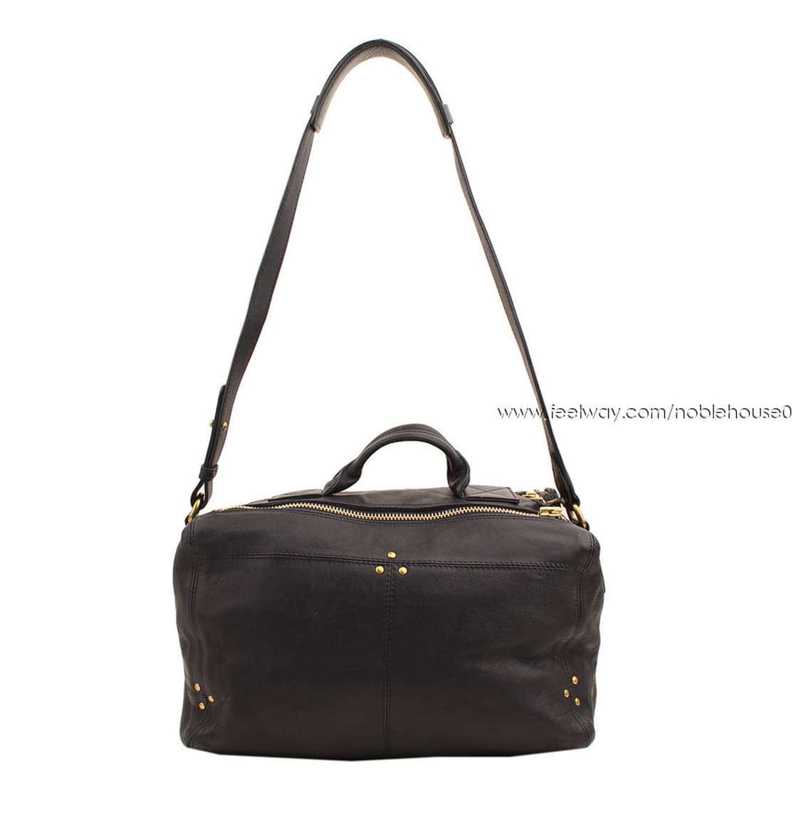 제롬드레이퓌스 블랙 램스킨 금장 스터드 토트겸 숄더백 상품이미지3