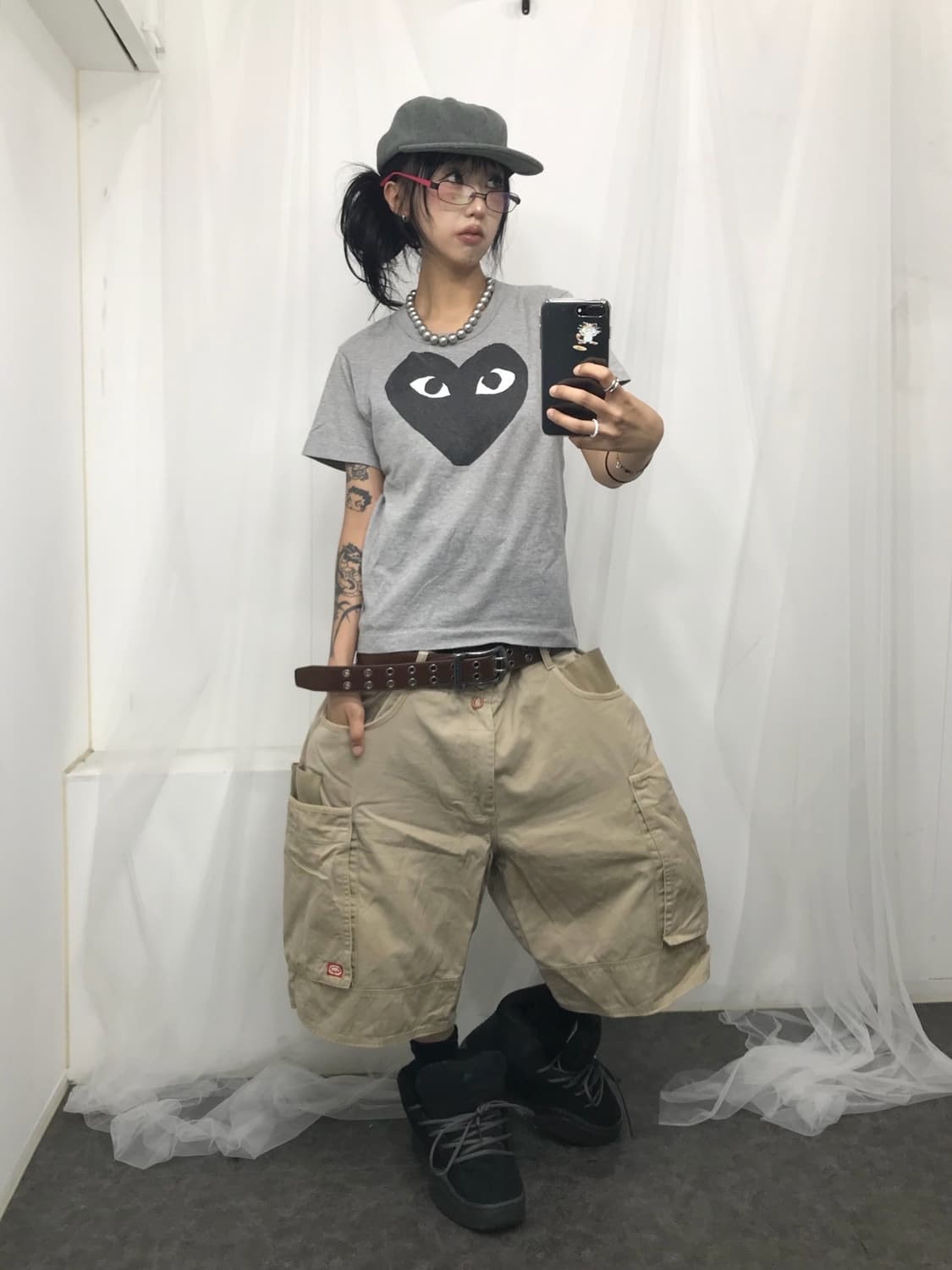  ♥ 꼼데가르송 하트 로고 반팔티셔츠 ♥  상품이미지2