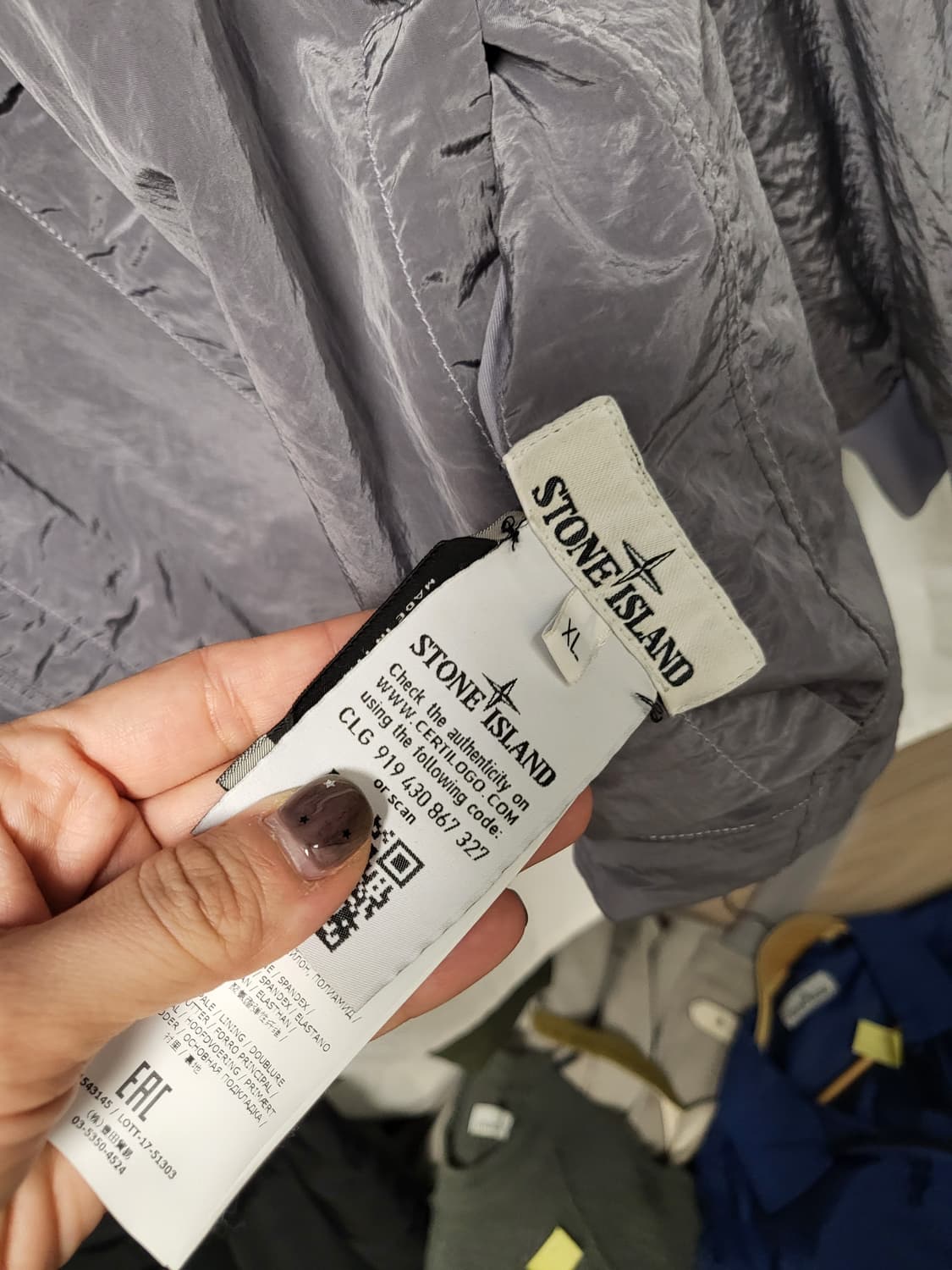 스톤아일랜드 MA-1 XL 상품이미지2