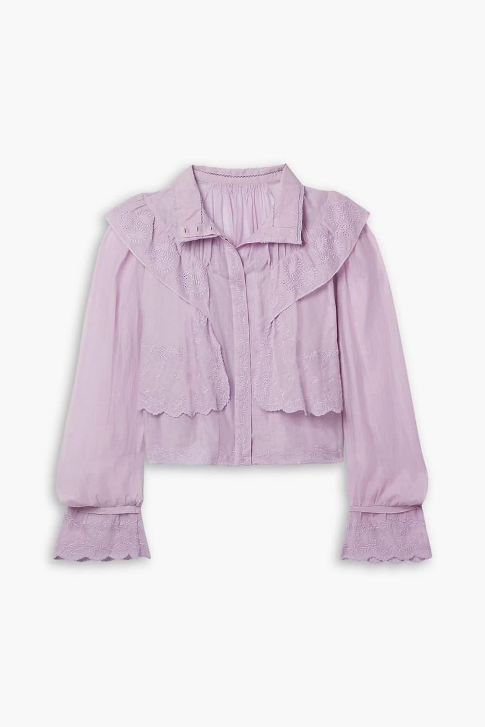 이자벨마랑 렐몬 블라우스 라일락 isabel marant 상품이미지1