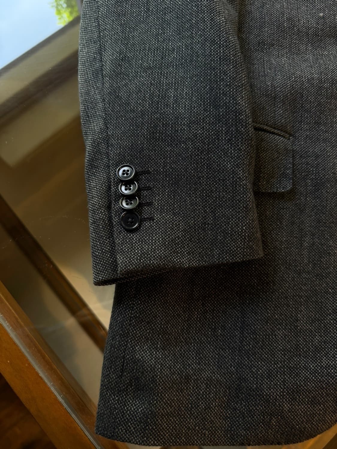 에르메네질도 제냐 울 실크 앙고라 테일러드 자켓 95 상품이미지10