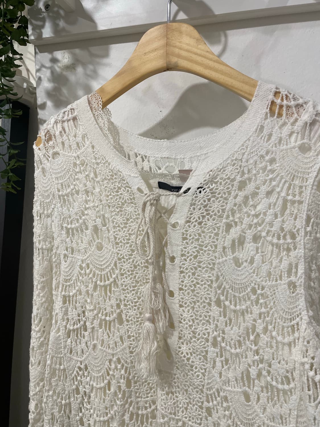 lace sleeveless + crochet top 상품이미지8