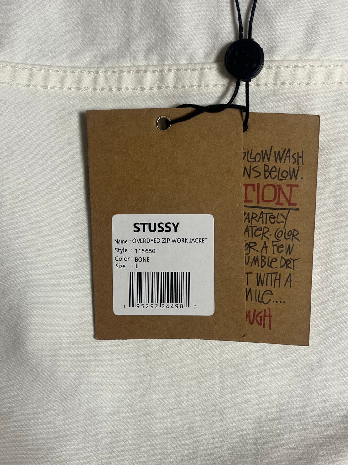 스투시 워크 자켓 상품이미지5