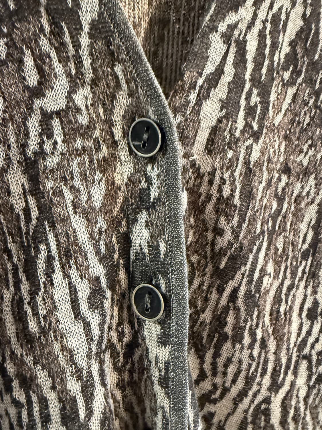 막스마라 패턴 니트 가디건 M 상품이미지3