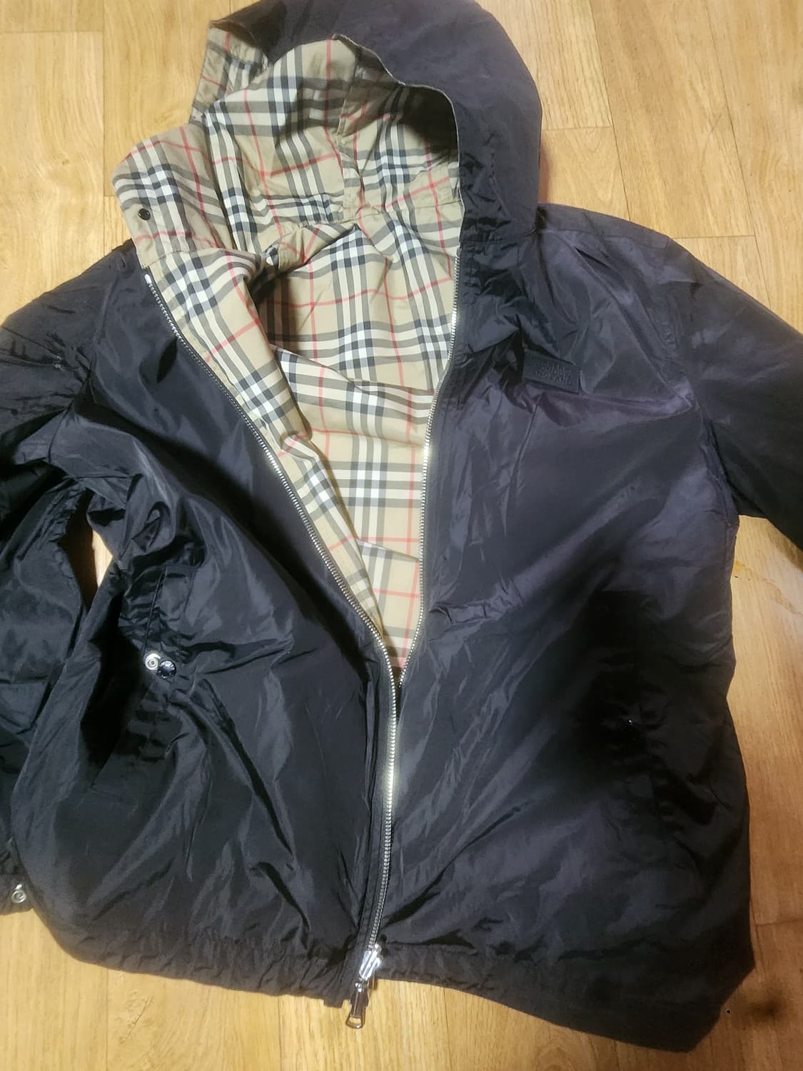 버버리 리버시블 바람막이 l사이즈 상품이미지1
