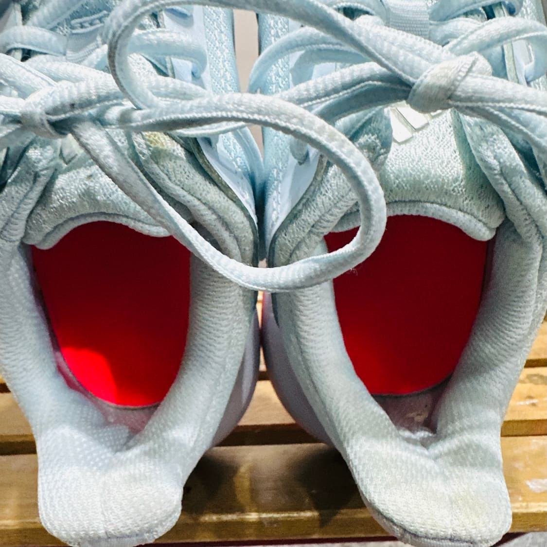 250) 아디다스 배드민턴화 남녀공용 인도어화 바운스 민트 상품이미지8