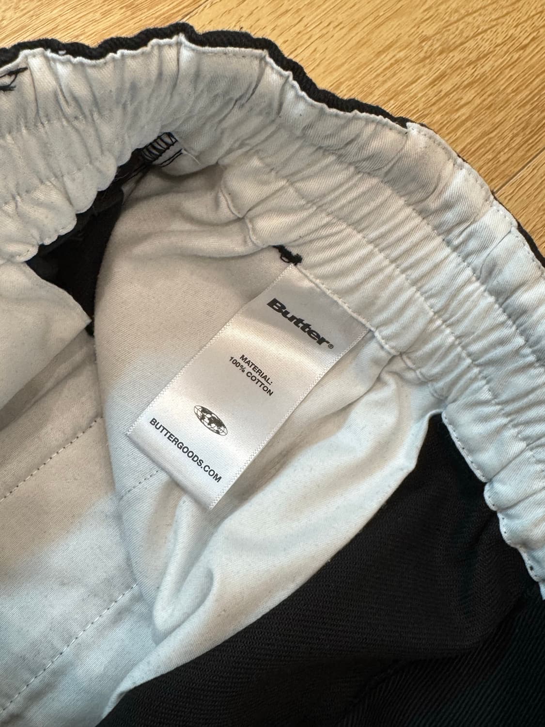 버터굿즈 BUTTER 팬츠 (블랙 / L) 상품이미지6