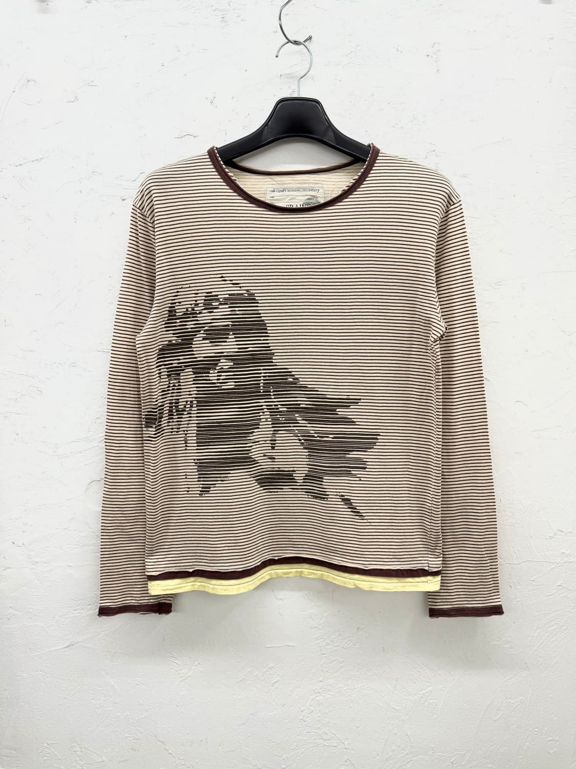 sraive 스트라이프 레이어드 롱슬리브 상품이미지1